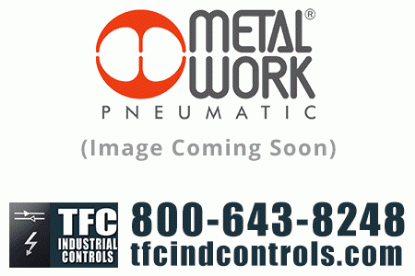 Picture of Metal Work Pneumatic Z40E90A3002 -  FLOW REG PANELMOUNT .477 G1/4