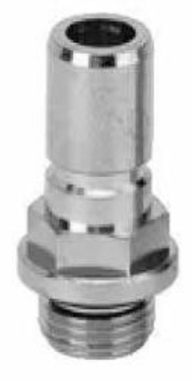 MALE BODY PUSH FIT COUPLING WITH MALE THREAD REF. METALWORK 0602001