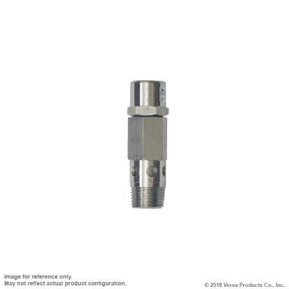 Picture of Versa RV-3-316-060 pressure Relief Valve (1/4" NPT), Stainless Steel