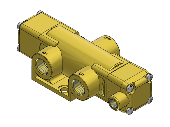 Picture of Versa - TSP-8402-EP-S VALVE, SELECTOR, BRASS T - 1/2" brass