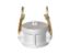 Picture of Midland - CDC-1000-A - 10 Dust Cap ALUM W- 4 BRASS Handles