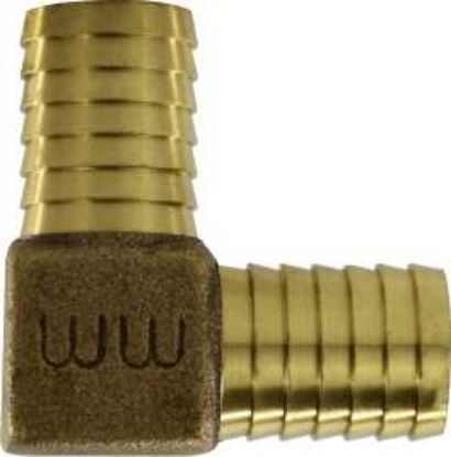 Picture of Midland - 973976 - 1 BRONZE Hose Barb Elbow 90