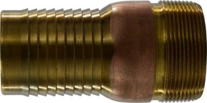 Picture of Midland - 973600 - 1/2 BRASS COMBO Nipple