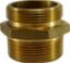 Picture of Midland - 444095 - 2 1/2 NST X 1 1/2 NST BRASS HEX Nipple