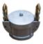 Picture of Midland - CDCSL-400-A1 - 4 Dust Cap ALUMINUM Self Locking