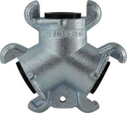 Picture of Midland - 66013 - Ductile IRON TRIPLE Connector