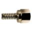 Picture of Midland - 34501 - SWVL Nut 1/4BX1/4FFL 304SS STEM CP Nut