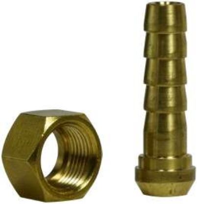 Picture of Midland - 28854 - 12-12 BRASS Hose Barb X FEM BSPP Swivel