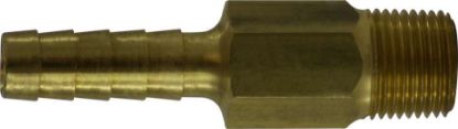 Picture of Midland - 46529 - 1/4 HB X 1/4 MIP BRASS CHECK VALVE