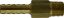 Picture of Midland - 46532 - 3/8HB X 3/8MIP ANTI-SIPHON VALVE