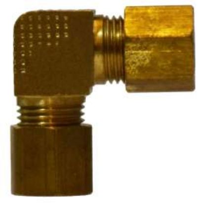 Picture of Midland - 18124B - 1/4 Barstock Compression Elbow