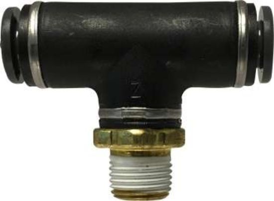 Picture of Midland - 720808SC - 1/2X1/2 PI X MIP DOT BRNCH TEE COMPOSITE