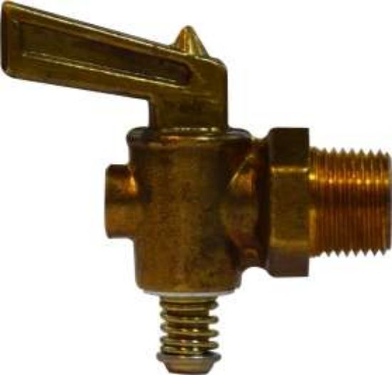 Picture of Midland - 46072 - 3/8 MIP LEVER Handle Drain Cock