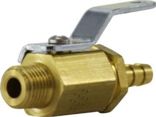 Picture of Midland - 46980 - 1/4 HB X 1/4 MIP Mini Ball VALVE