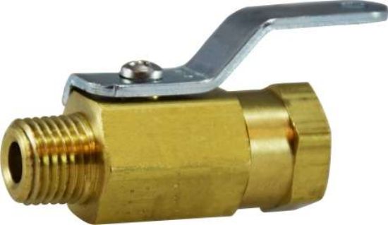 Picture of Midland - 46903 - 1/4 MIP X FIP Mini Ball VALVE