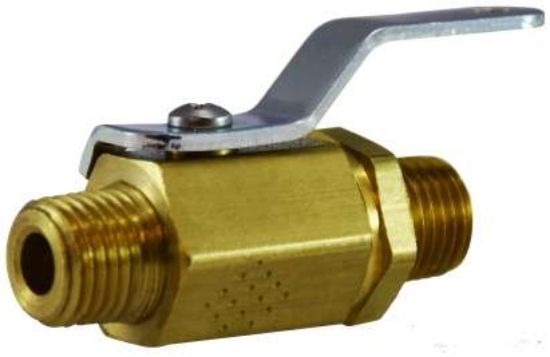 Picture of Midland - 46910 - 1/8 MIP X MIP Mini Ball VALVE