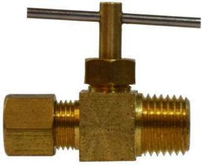 Picture of Midland - 46001 - 3/16 X 1/8 COMP X M Needle VALVE