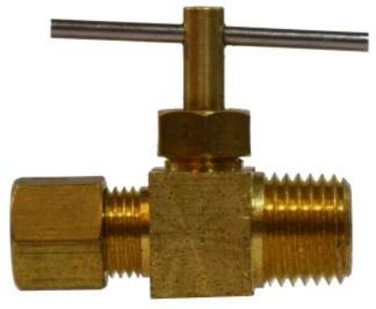 Picture of Midland - 46003 - 1/4 X 1/4 COMP X M Needle VALVE