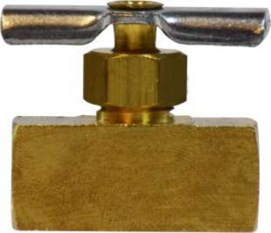 Picture of Midland - 46056P - 1/4 FIP X FIP HVY PTRN NDLE VALV
