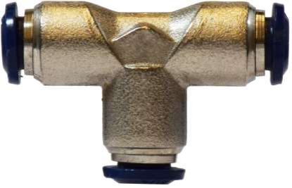 Picture of Midland - 20030N - 1/2 PUSH-IN UNION TEE N-PLTD