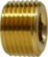 Picture of Midland - 28093F - 1/8 BRASS C/S HEX PLUG-7/8 TAPER