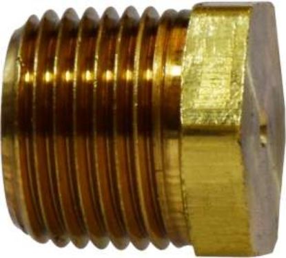 Picture of Midland - 28206S - 1 BRASS SOLID HEX PLUG