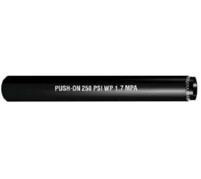 Picture of Midland - PON-025-B - 1-4 PUSH-ON Black