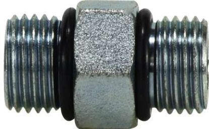 Picture of Midland - 6403O8 - 3/4-16 MORB HEX Nipple UNION