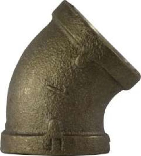 Picture of Midland - 44191LF - 4 BRASS Elbow 45 LF