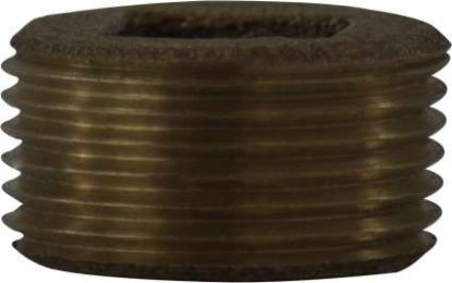 Picture of Midland - 44635LF - 1 BRASS COUNTERSUNK PLUG LF