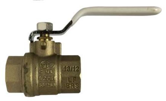 Picture of Midland - 940172LF - 3/8 Leadfree FXF Full Port Ball Valve