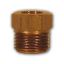 Picture of Midland - 41IFB-6 - 3/8 BRASS INVERTED Flare Nut