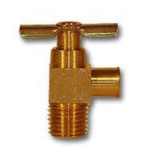 Picture of Midland - 303P - 1/4 MPT ANGLE BIB Drain VALVE