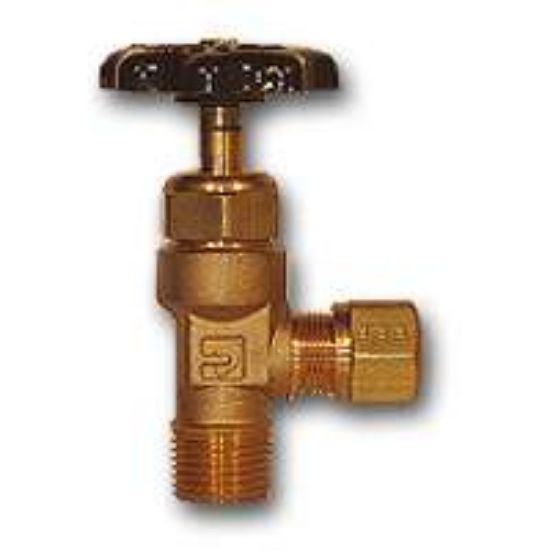 Picture of Midland - TV48NA-88 - 1/2 OD X1/2MPT NT TRUCK VALVE