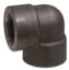 Picture of Midland - 100103 - 1/2 2000# Forged STEEL 90 Elbow