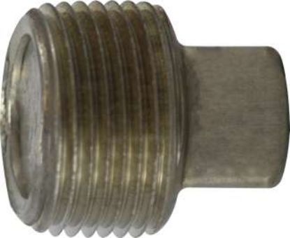 Picture of Midland - 63680 - 1/8 316SS SOLID SQ HEAD PLUG