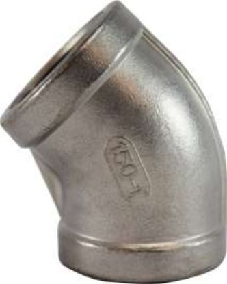 Picture of Midland - 63181 - 1/4 316 STAINLESS STEEL 45 Elbow