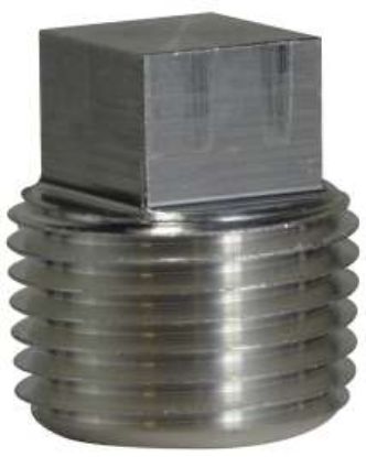 Picture of Midland - 79650 - 1/8 ALUMINUM SQ. HEAD PLUG