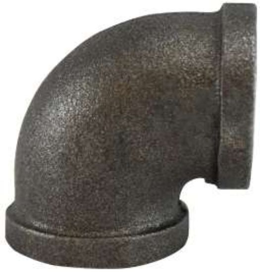 Picture of Midland - 65100 - 1/8 Black Elbow