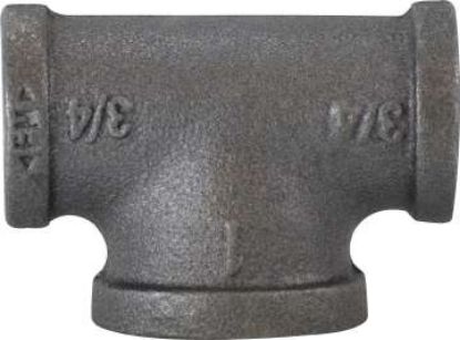 Picture of Midland - 65319 - 1-1/2 X 2 Black BULLHEAD TEE