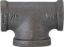 Picture of Midland - 65280 - 1/2 X 3/4 Black BULLHEAD TEE