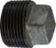 Picture of Midland - 64659 - 2-1/2 GALV SQ HD CORED PLUG