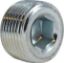 Picture of Midland - 66761 - 1/8 ZINC PLTD C/S HEX STEEL PLUG