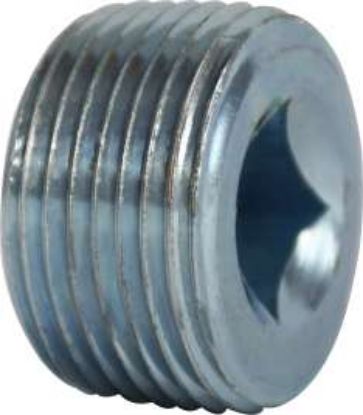 Picture of Midland - 66630 - 1/8 ZINC PLTD C/S SQ STEEL PLUG