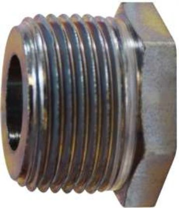 Picture of Midland - 66500 - 1/4X1/8 MXF ZINC PLTD STEEL HEX BUSH