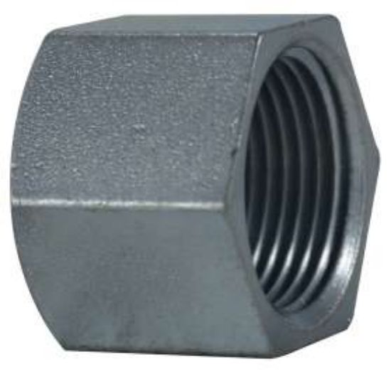 Picture of Midland - 66477 - 1-1/2 ZINC PLTD STEEL HEX CAP