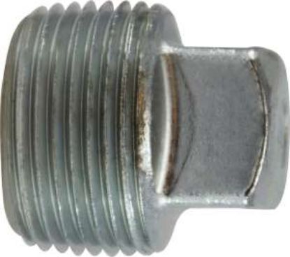 Picture of Midland - 66655 - 1 ZINC PLTD SQ HD STEEL PLUG