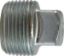 Picture of Midland - 66671 - 1/4 ZINC PLTD SQ HD STEEL PLUG
