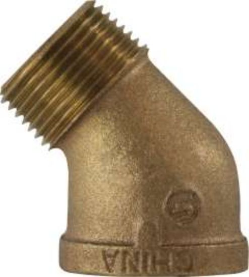 Picture of Midland - 44200 - 1/8 BRONZE 45 STREET Elbow