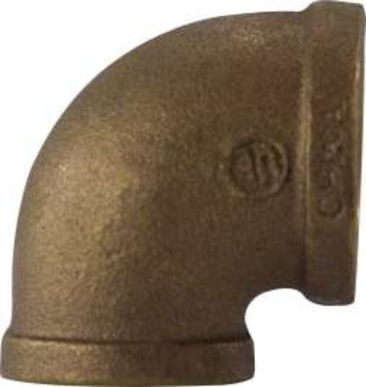 Picture of Midland - 44124 - 1/2 X 3/8 Reducing BRONZE Elbow